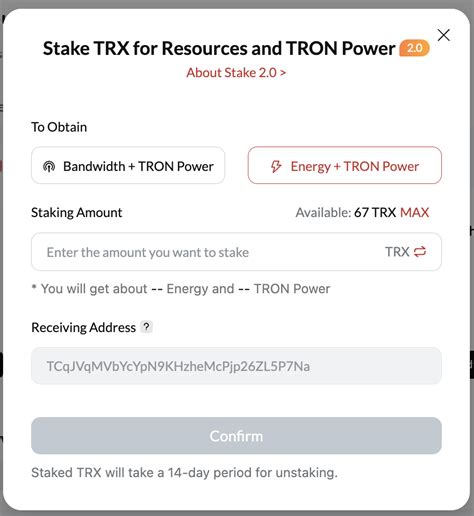 trx staking|TRONSCAN .